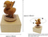 Cute Little Bird Mini Music Box, Wooden Mechanical Music Box Gift for Boy Girl Friends Singing