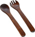 Lipper International Cherry Finished Salad Servers, One Pair, 13" Long
