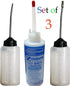ByNaRIX Machine Lubricant Oil Dispensers & Zoom Spout Prefilled Oil Dispensers Set of