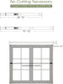 ALLZONE Heavy Duty Tension Shower Curtain Rod, 28-42 Inches, Adjustable Non-Slip for Bathroom and Closet