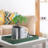 Trimming, 15.7 11.8 Gifturbo Large Serving Tray with HandlesGreen Rectangular Plastic Elegant Decorative Coffee Table