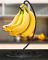 Coopenju Countertop Banana Holder Stand Stainless Steel, Modern Banana Tree Hanger with Larger Base & Won't Topple