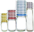 Candy Nut Bag, Set of 24 Reusable Mason Jar Bags, Ideal for Fresh & Leakproof Snack Storage