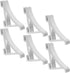 8pcs Refrigerator Shelf Clips for Commercial Cooler Adjustable Shelves, Stainless Steel