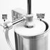 MASTER FENG 2.5 LBS Packed 4 Sausage Stuffer Vertical Stainless Steel Stuffing Maker Machine with Stuffing Funnels