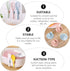 YARDWE 4Pcs Rice Cooker Spoon Holder, Blue, Suction Rack Spoon Storage Stand for Rice Maker Cooker