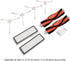 Robot Vacuum Mop Brush Kit, Filters and Flat Comb Kit for 1C Dreame F9 Xiaomi 1T Mi Robot Vacuum