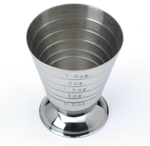 Barfly Stainless Steel Measuring Cup, 2.5 oz