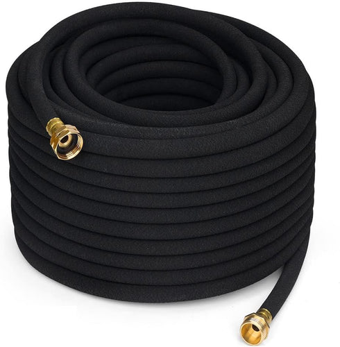 MHMHM Heavy Duty Soaker Hose 50FT 1/2 Inch Rubber Garden Drip Irrigation Hose