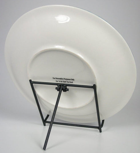 Black Metal Easels Tabletop Display Plate Stands - 4"H - Set of 3 Pieces by BANBERRY DESIGNS
