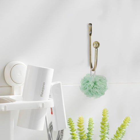Curtain Holdback Set of 2 Pcs, Heavy Duty Metal Wall Mounted Drapery Tiebacks with Screws, Decorative Window Curtain