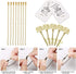 WODEGIFT 20 PCS Vintage Skeleton Key Bottle Openers - Wedding Favors with Tag Cards and Key Chains (Gold)