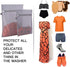 Kimmama Laundry Bag, Mesh Wash Bags with Zipper, Net Washer Sack for Cleaning and Drying Cloths, Delicates, Small Toys