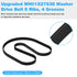 WH01X27538 Washer Motor Drive Belt Replacement for GE Hotpoint Clothes Washing Machines, 22" Long, 5 Ribs, 4 Grooves