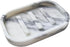 Jusmioke Natural Marble Soap Dish for Bathroom Shower SinkStone Soap Holder with Drying