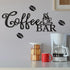 Metal Coffee Bar Sign, Rustic Coffee Hanging Décor for Coffee Bar, Wall Art for Home Office Kitchen