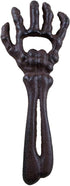 Cast Iron Skeleton Hand Themed Beverage Bottle Opener