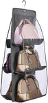 DIOMMELL Handbag Organizer Purses Hanger for Closet with 6 Larger Pockets