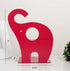 1 Leoyoubei Vintage Bookends with Felt Pads to Protect Bookshelf Bookcase Non-slip heavy steel Elephant pairs white