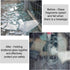 Clear Window Security Film, Adhesive Anti Shatter Safety Glass Protection Sticker, 2Mil, 24inch x 8.2feet