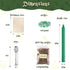 Witchcraft Supplies Kit for Spells, 48 PCS with Dried Herbs, Crystal Jars, Colored Candles, Wiccan Tools