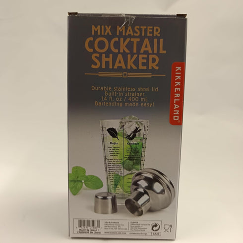 Kikkerland Mix Master Cocktail Shaker