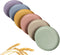 Wheat Straw Plates Set, Lightweight Unbreakable Dinner Dishes, Dishwasher & Microwave Safe, Small 6 Pack 5.9'