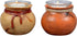 Southwest Pots Candle Holders – Set of 2 Rustic Votive Holders with Twine & Bead Accent – 3.6" x 2.8"