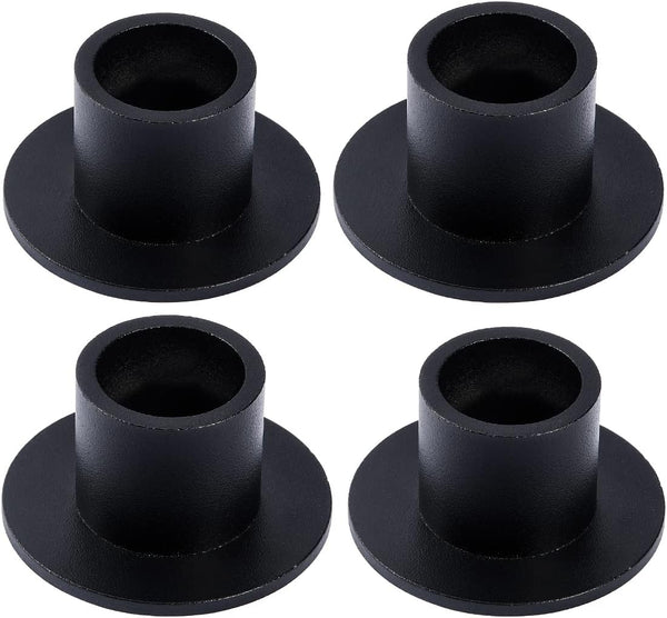 4PCS Black Taper Candle Holders, Matte Iron Candlestick Holders for Home Decoration, Wedding Anniversary, Party,