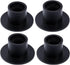4PCS Black Taper Candle Holders, Matte Iron Candlestick Holders for Home Decoration, Wedding Anniversary, Party,