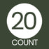 20 Count DISTINCTIVS Green Its a Boy Baby Shower Water Bottle Labels, Baby Shower Waterproof Stickers for Water Bottle