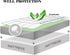 8-21" (39x75 Inches, EASELAND Twin Size Mattress Pad Pillow Top Mattress Cover Quilted Fitted Mattress Protector Single