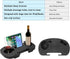 Zero Gravity Chair Tray with Cup Holder and Snack Slot - Black