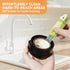 3 in 1 Cup Lid Gap Cleaning Brush Set, Multifunctional Bottle Cleaning Brush Tools (3Pcs, Blue)