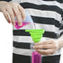 yuntop 60 Pack Ice Pop Mold Bags & Funnel Disposable Ice Mold Bags for Freeze Yogurt Sticks Juice Fruit Candy DIY