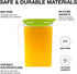 LocknLock Aqua Fridge Door Water Jug, BPA Free Plastic Pitcher with Handle, Flip Top Lid, 2 Quarts, Green