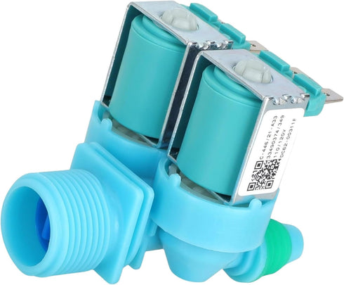Cold Water Inlet Valve DC62-00311F (110/120V) for Samsung Washer WA40J3000AW, WA44A3205AW, WA45N3050AW, WA45M3100AW,