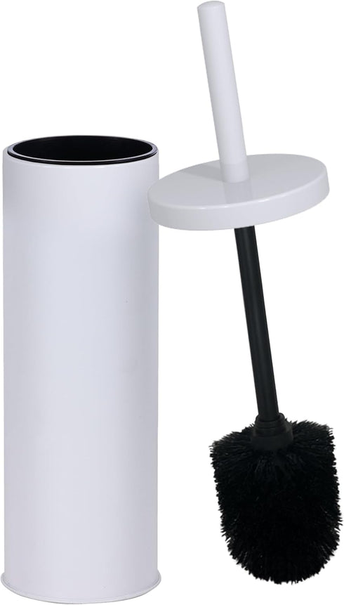 Deep & Sturdy Toilet Bowl Brush with Holder - Durable Scrubbing for Bathroom Cleaning Supplies