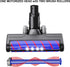 Upgraded Hardwood Floor Vacuum Attachments with Headlights for Dyson V6 DC59 DC61 DC74, Motorized Brush Accessories