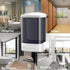Manual Soap Dispenser, 33.8oz/1000ml Wall Mounted for Liquid Containers, Shampoo Gel, Black Plastic