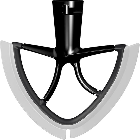 New Metro Design Beater Blade Metal TH-MGY Compatible with KitchenAid 4.5-5 Qt Tilt-head Stand Mixer, Grey by New Metro Design