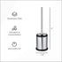 ToiletTree Products Toilet Brush with Lid, Sleek Toilet Bowl Brush and Holder Set
