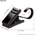 Pack 25 BIHRTC of Black Curtain Clips String Light Hangers Small Metal Wire Holder for Hanging Camper Awning Light