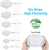 6PCS OstWony Silicone Stretch Lids, Reusable Bowl Covers, Suitable for Various Food Containers, High & Low Temp