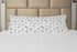 Mushroom Body Pillow Case Cover by Lunarable with Zipper | Doodle Style Hand Drawn Monochrome Design, 21" x 54", White