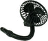 Koolatron 12V Mini Car Fan: Direct Plug-in Portable Fan with Flexible Neck for Cans, Vans, Trucks, RVs, Boats