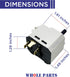 Whole Parts Dryer Push-to-Start Switch, Replacement Compatible with Maytag, Kenmore, Whirlpool Dryers