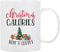 BLUE RIBBON Christmas Coffee Mug, "Christmas Calories Don't Count", 11 Oz in Decorative Box