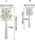 Achart Owl Macrame Wall Hanging-Hand Woven Boho Tapestry-Macrame Wall Decor -Owl Decor for Bedroom, Living Room