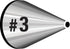 Wilton Decorating Piping Tip, No 3, Round